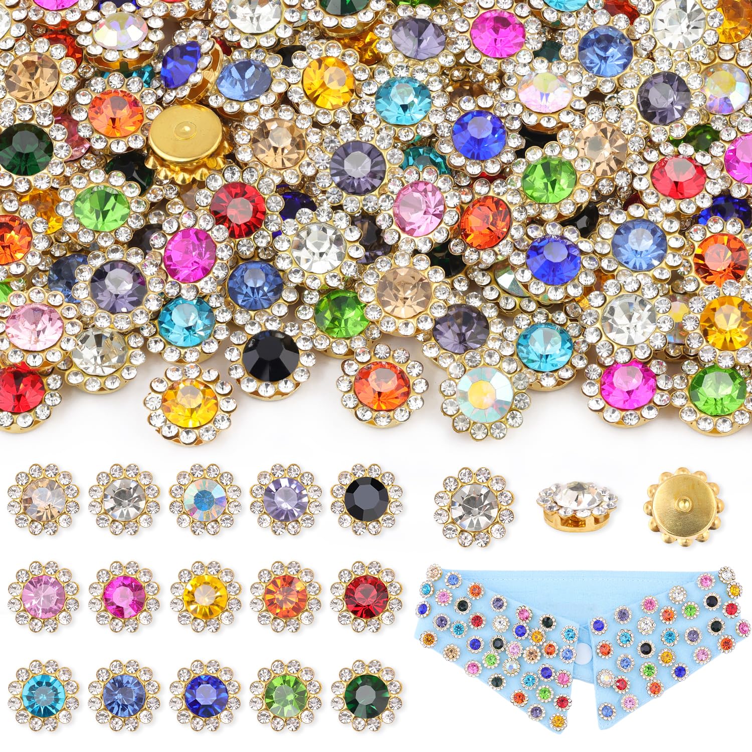 12 MM Rhinestones