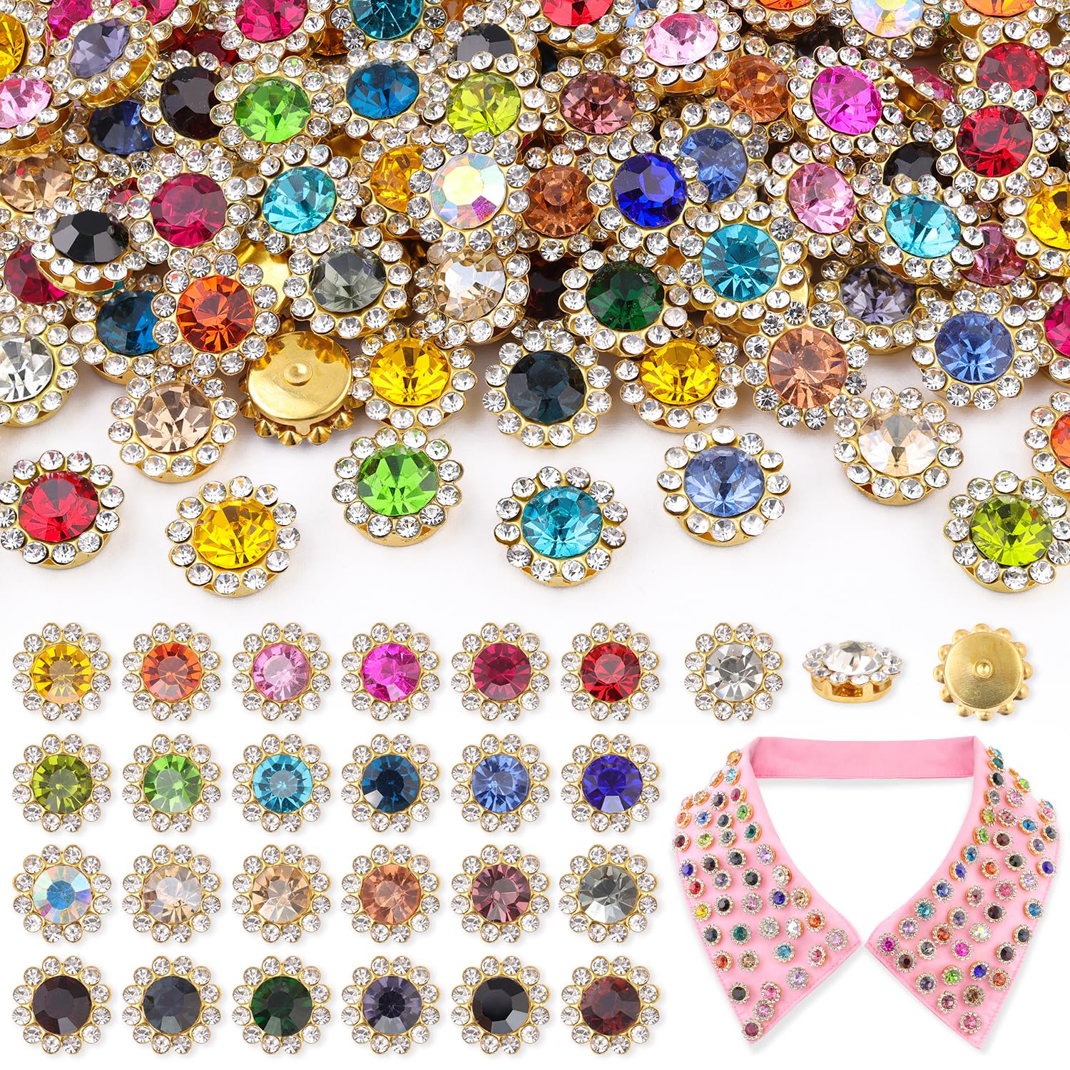 12 MM Rhinestones