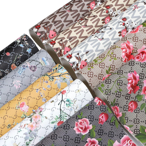 10pc 8x12 inch Faux Leather