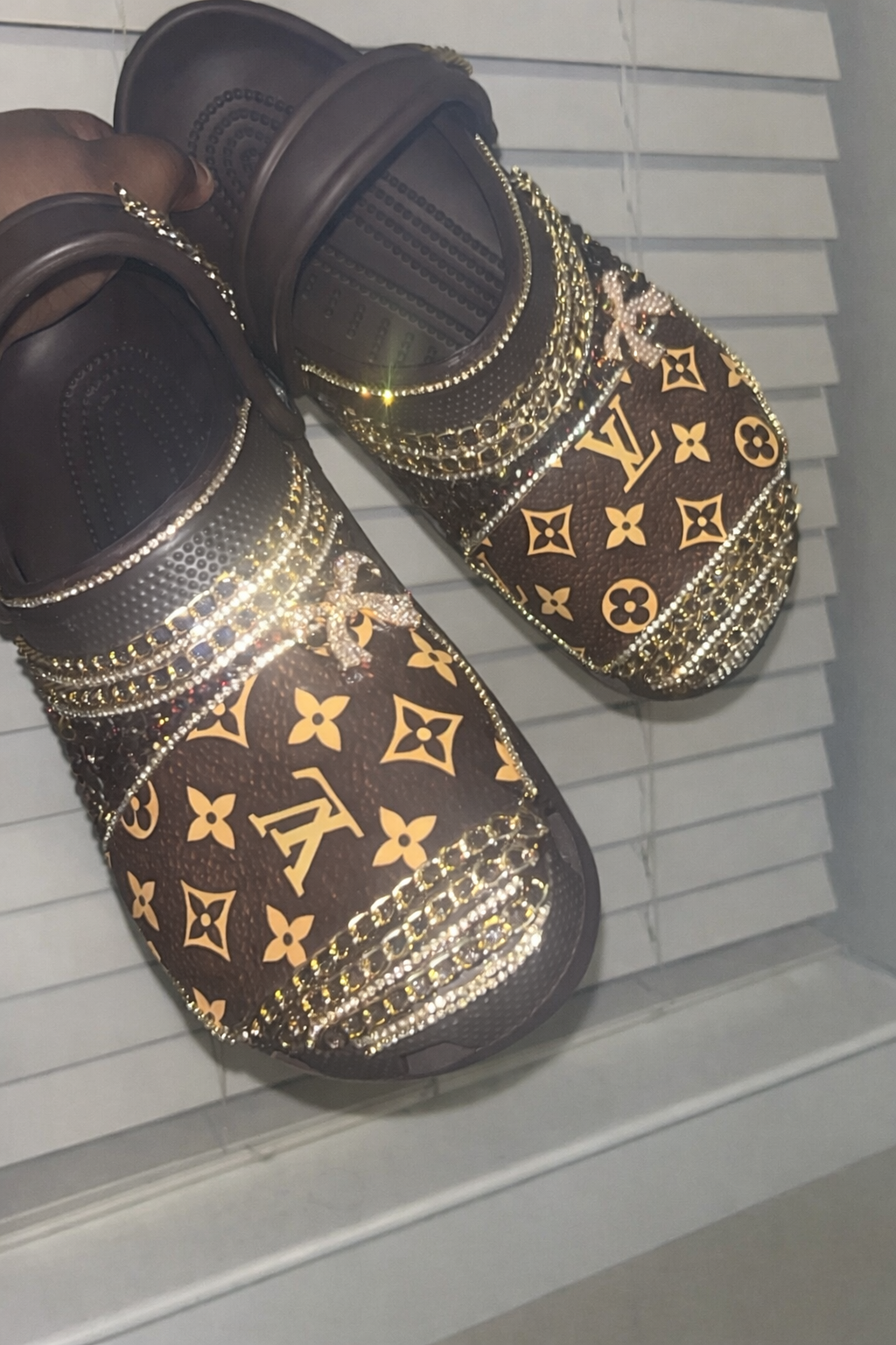 LV Inspired Clogs
